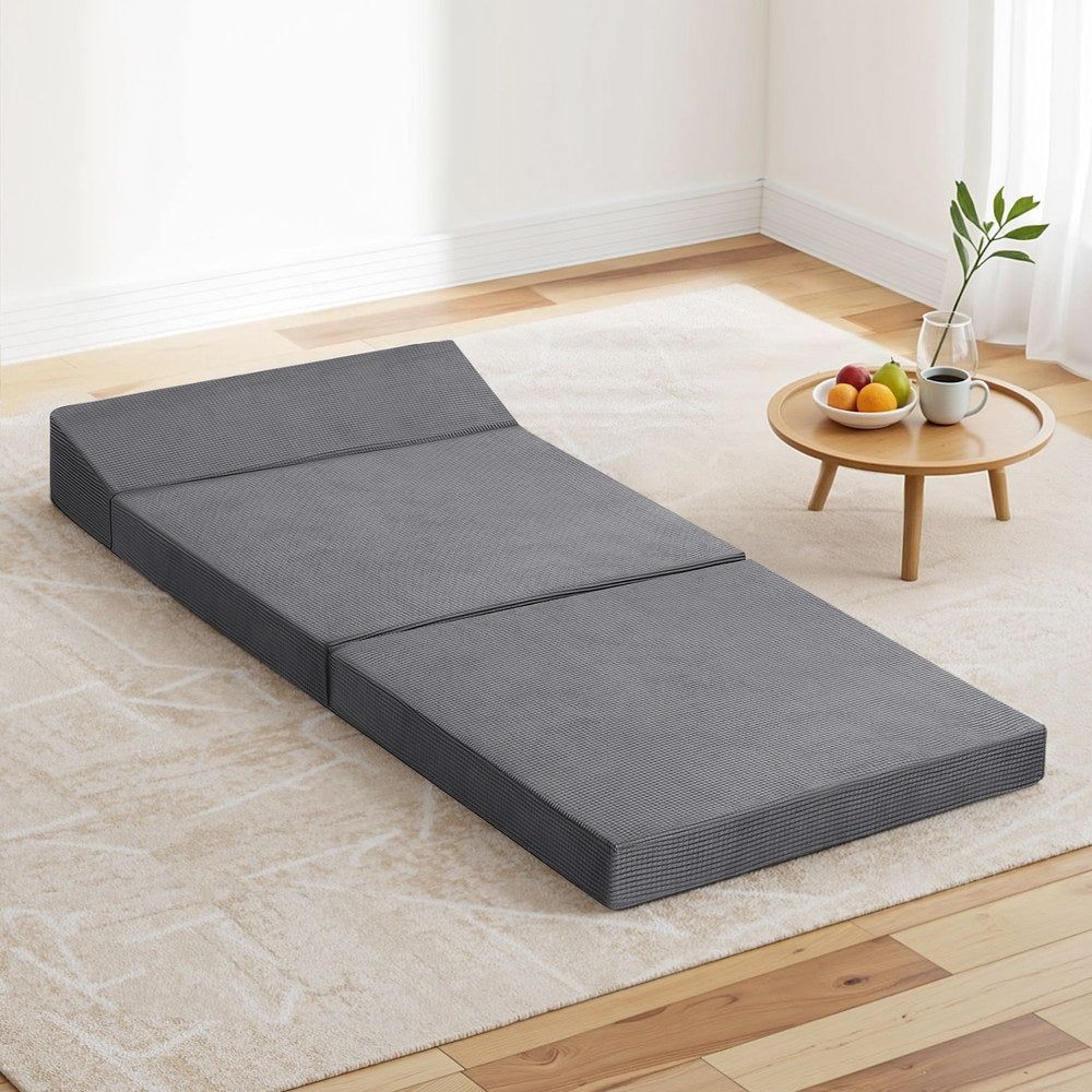Giselle Foldable Mattress Folding Sofa Bed Trifold Sleeping Camping Cushion Mat