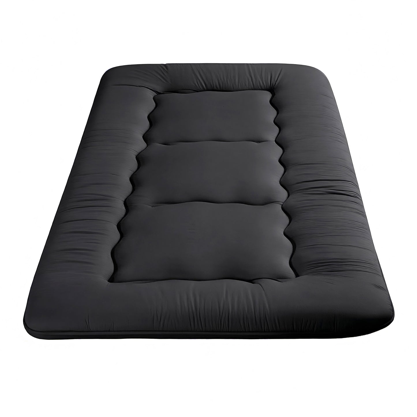 Giselle Bedding 10cm Japanese Floor Mattress Foldable Futon Mattress Washable Cover Straps