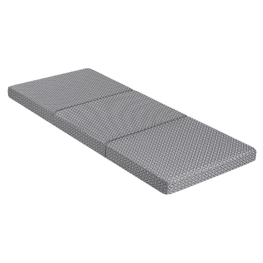 Giselle Foldable Mattress Folding Sofa Bed Trifold Memory Foam Camping Cushion Mat