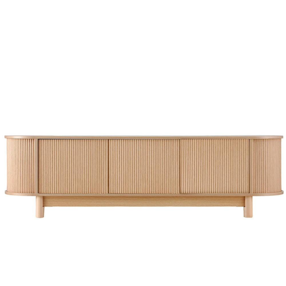 Artiss TV Unit Entertainment Unit Storage Cabinet 160cm Pine