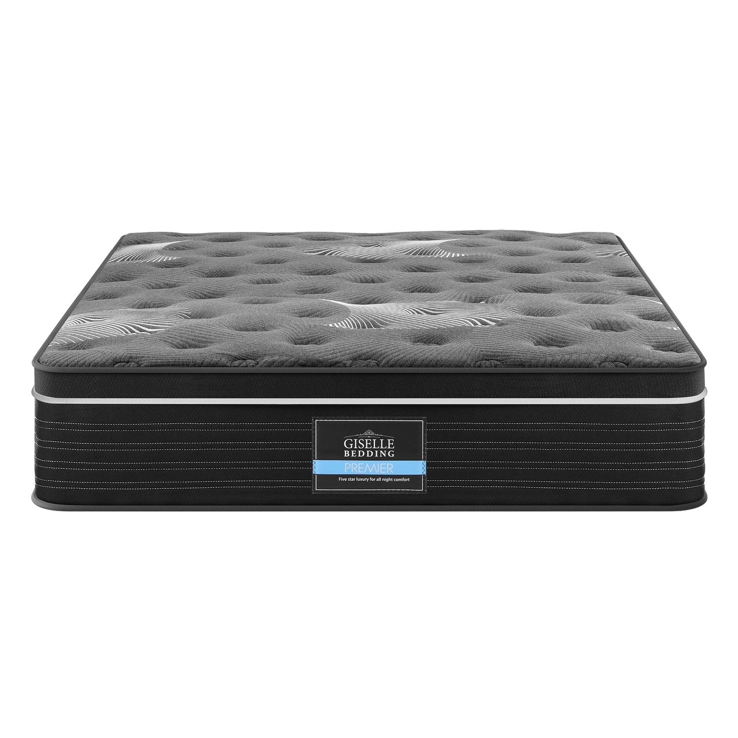 Giselle Bedding Double Mattress 35cm Euro Top with Graphene Cooling Comfort Medium Firm
