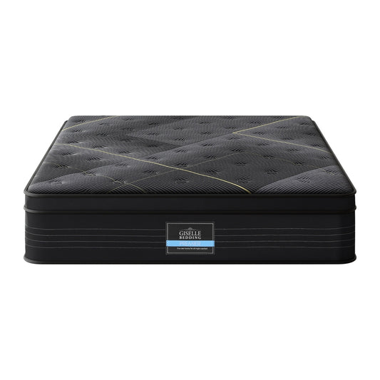 35cm Giselle Mattress King Bed Bamboo Pocket Firm Foam