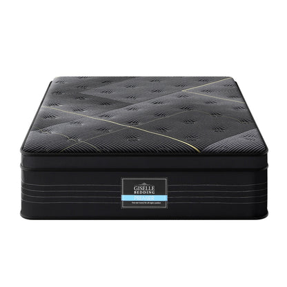 35cm Giselle Mattress King Single Bed Bamboo Pocket Firm Foam