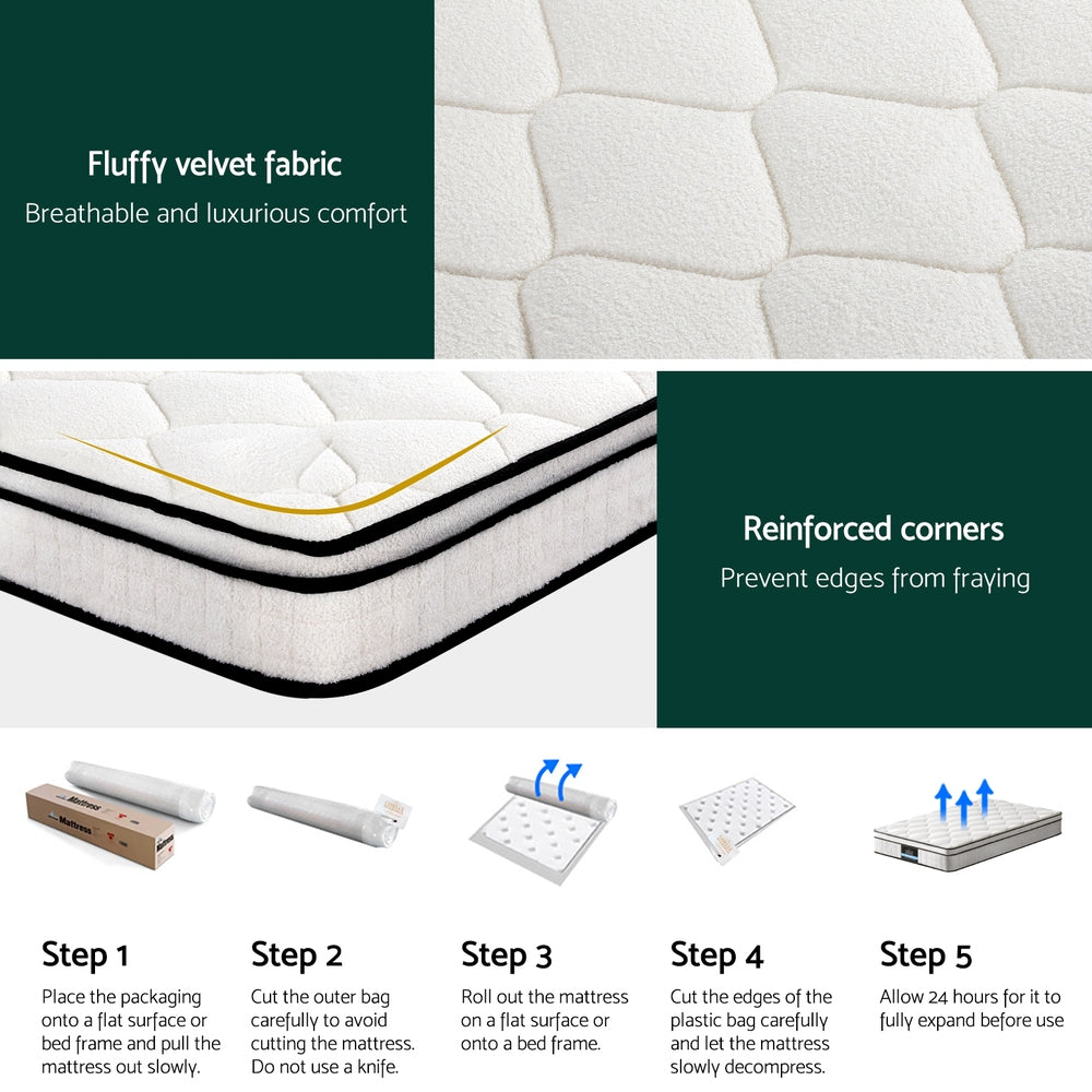 22cm Giselle Mattress Single Size