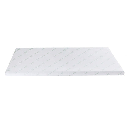 Giselle Bedding 8cm Memory Foam Mattress Topper 7-Zone Graphite Double