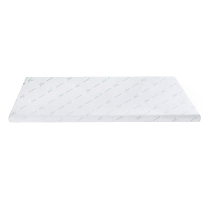 Giselle 8cm Memory Foam Mattress Topper Lavender Infused Bamboo Cover 7-Zone Double
