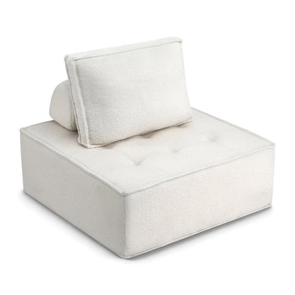 Artiss 3 Floor Sofa Lounge Chair with Pillow