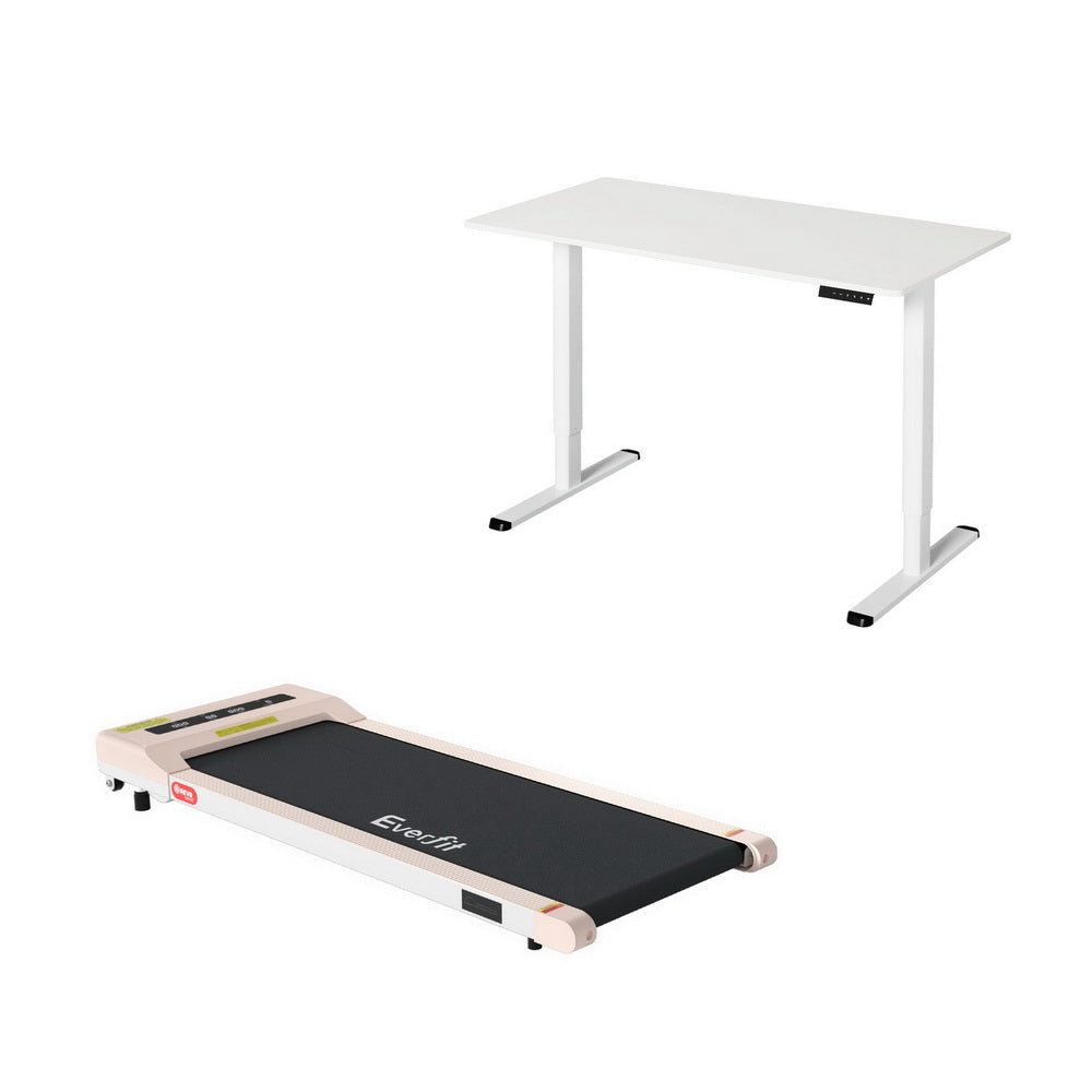 Artiss Treadmill with 120cm Automatic Standing Desk Electric Walking Pad
