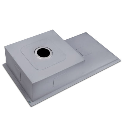 Cefito Kitchen Sink 87X45CM Stainless Steel Basin Single Bowl Silver