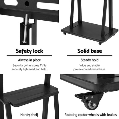 Artiss Mobile TV Stand for 32"-75" TVs