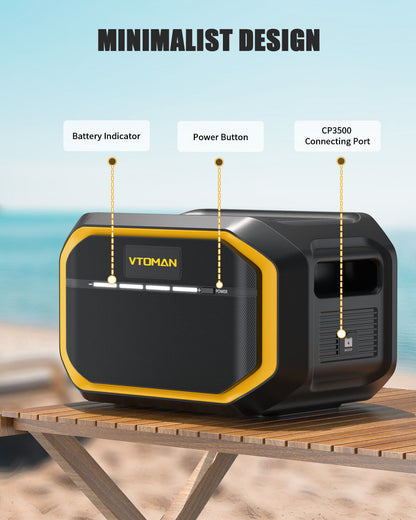 FlashSpeed 1500 1548Wh 10A AC/DC LiFePO4 Expansion Battery AU