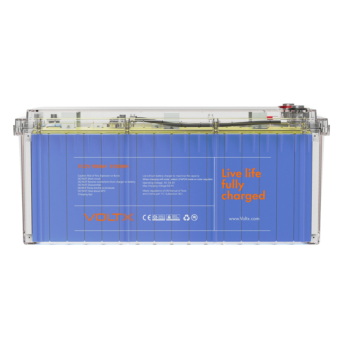 VoltX 48V Lithium Battery 100Ah Plus